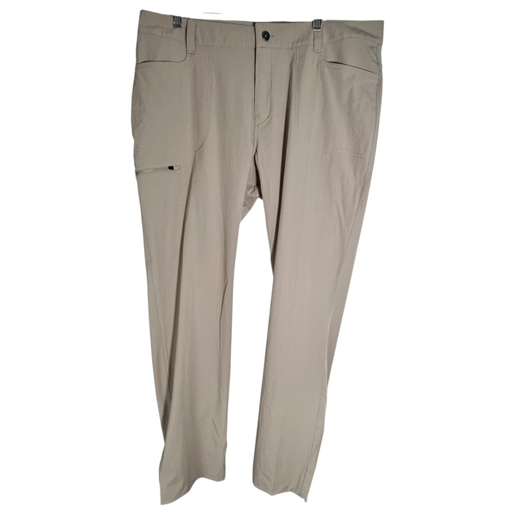 NEW Eastern Mountain Sports Women's Compass 4 Points Slim Pants DWR Beige 16 Reg